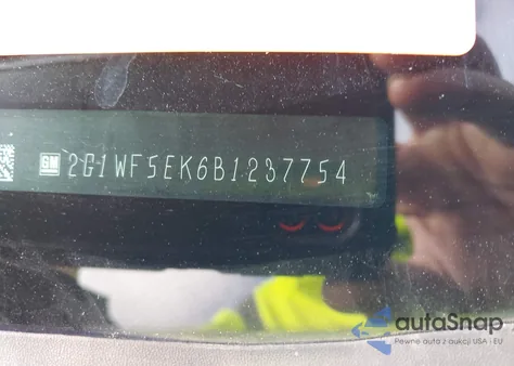 2011 Chevrolet Impala Ls from USA, damaged, VIN 2G1WF5EK6B1237754